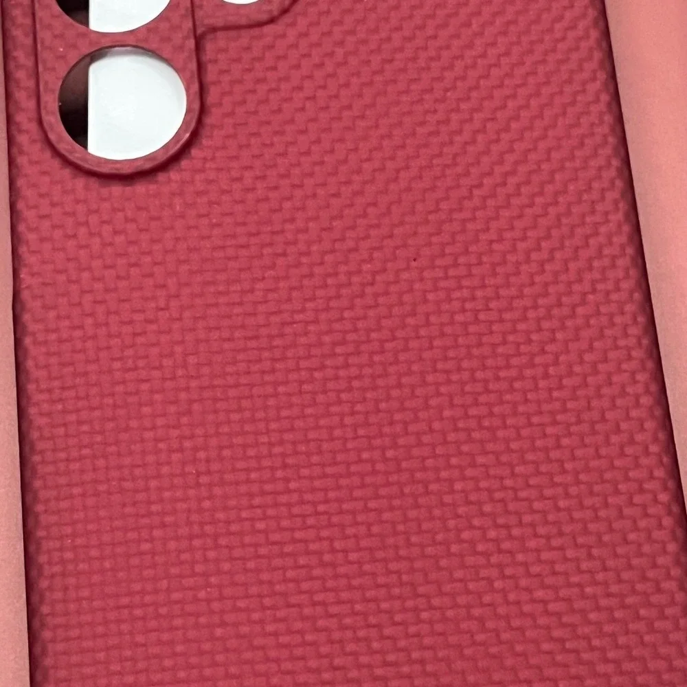 Latercase Crimson Red Galaxy S24 Ultra Phone‎ Case Impossibly Thin New Open Box